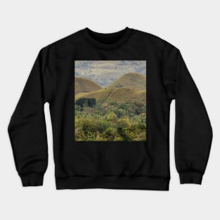 The Chocolate Hills, Carmen, Bohol, Philippines Crewneck Sweatshirt